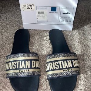 Christian Dior slides